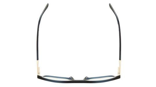 Lunettes de vue Le Coq Sportif Homme Bleu Aviateur Lcs2512 Dessus