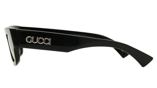 Lunettes de soleil Gucci Homme Marron Rectangle gg1838s Gauche