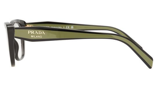 Lunettes de vue Prada Femme Noir Papillon pr19wv Gauche