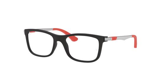 Lunettes de vue Ray-Ban Enfant Noir Rectangle Ry1549 Face