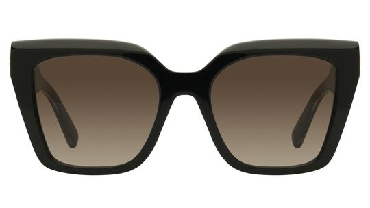 Lunettes de soleil Longchamp Femme Noir Papillon lo778s Face