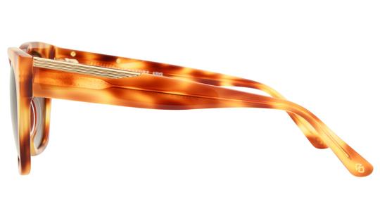 Lunettes de soleil Signature Krys Femme Écaille Papillon skj2615-e Gauche