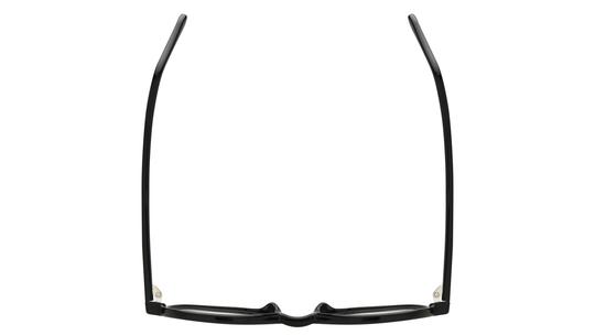 Lunettes de vue Alternance Femme Noir Tonneau Alt26111 Dessus