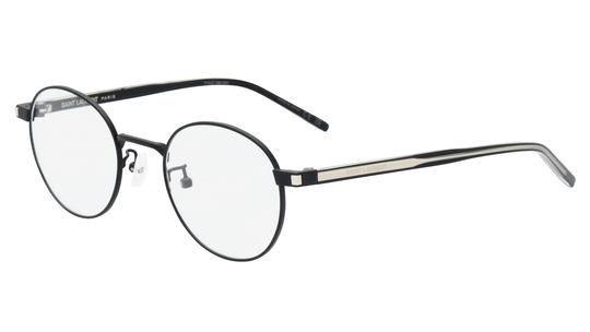 Lunettes de vue Saint Laurent Mixte Noir Pantos Sl848/J Trois-Quart