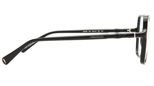 Lunettes de vue Longchamp Femme Noir Carré LO2769N Droite