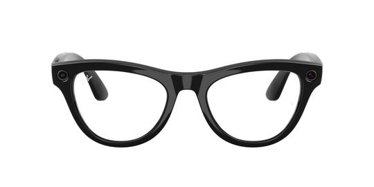 Lunettes de soleil Ray-Ban Meta Mixte Noir Papillon Rw4014 Face