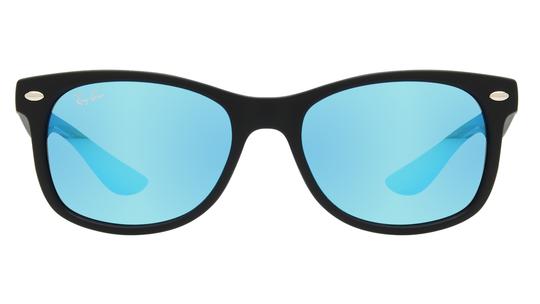 Lunettes de soleil Ray-Ban Enfant Noir Wayfarer Rj9052S Face