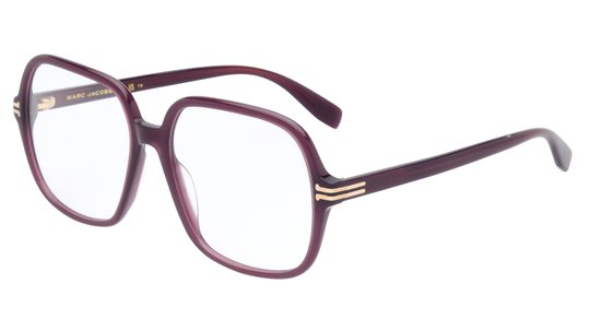 Lunettes de vue Marc Jacobs Femme Transparent Carré Mj1098 Trois-Quart