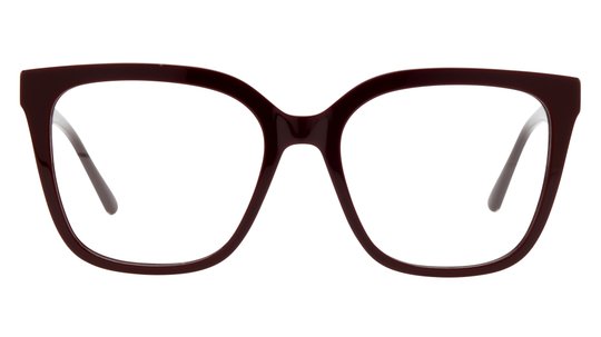 Lunettes de vue Signature Krys Femme Rouge Carré Ml2407 Face