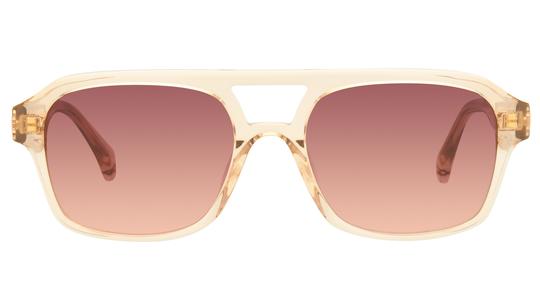 Lunettes de soleil Maje Femme Marron Aviateur MJ5075 Face