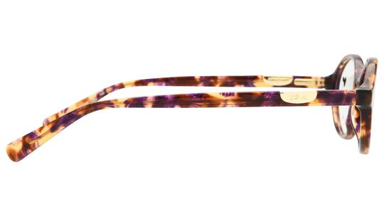Lunettes de vue Longchamp Femme Violet Ovale Lo2811 Droite