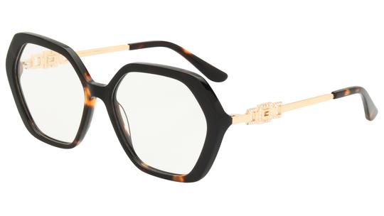 Lunettes de vue Guess Femme Écaille Oversize Gu50317 Trois-Quart