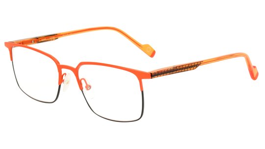 Lunettes de vue Etnia Barcelona Homme Orange Rectangle Rafel Trois-Quart