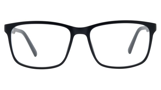 Lunettes de vue Alternance Homme Noir Rectangle alternance Face