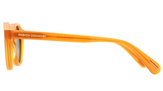 Lunettes de soleil French Disorder Mixte Jaune Pantos Fd2510/S Gauche