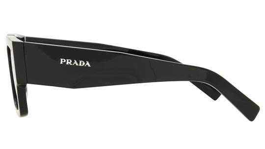 Lunettes de soleil Prada Homme Violet Rectangle PRB17S Gauche