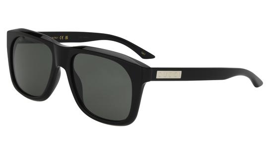 Lunettes de soleil Gucci Homme Noir Rectangle Gg2077S Trois-Quart
