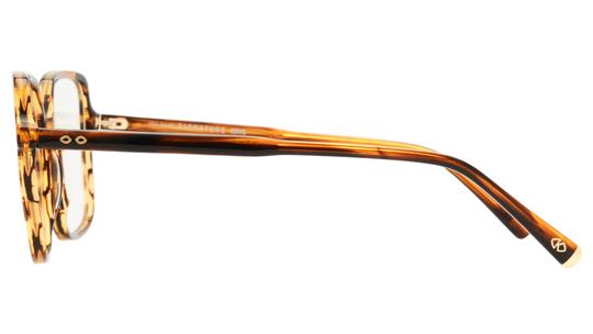 Lunettes de vue Signature Krys Femme Marron Carré Ml2501 Gauche