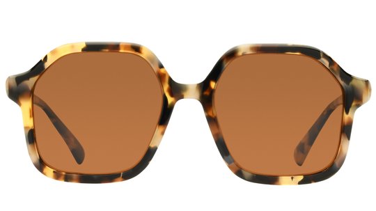 Lunettes de soleil French Disorder Femme Écaille Carré Fd2504/S Face