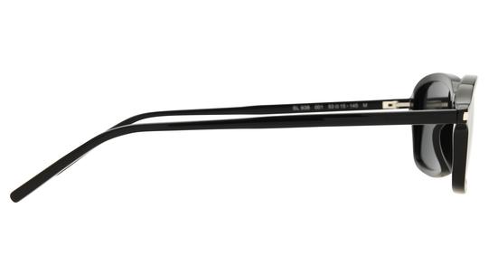 Lunettes de soleil Saint Laurent Homme Noir Rectangle Sl Droite