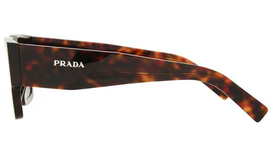Lunettes de soleil Prada Homme Écaille Rectangle PRB17S Gauche