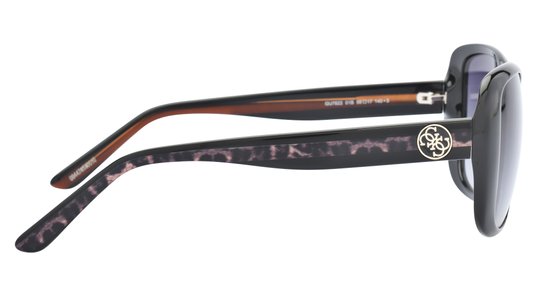 Lunettes de soleil Guess Femme Noir Carré Gu7822 Droite