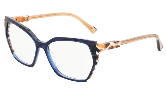Lunettes de vue Etnia Barcelona Femme Bleu Angulaire braganz Trois-Quart