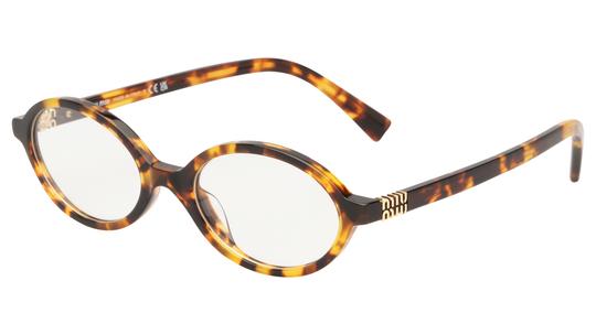 Lunettes de vue Miu Miu Femme Écaille Ovale MU Trois-Quart