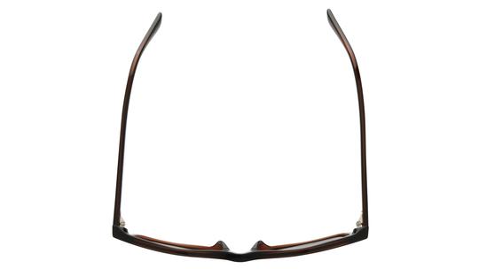 Lunettes de soleil Emporio Armani Homme Marron Rectangle EA4232 Dessus