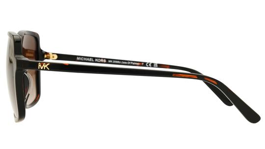 Lunettes de soleil Michael Kors Femme Écaille Carré Mk2098U Gauche