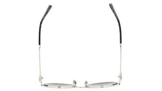 Lunettes de soleil Maje Femme Argent Ovale MJ7037 Dessus