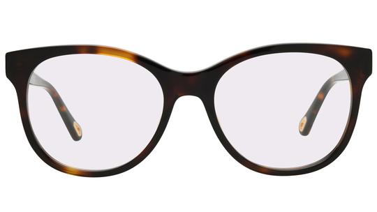Lunettes de vue Chloé Femme Écaille Ronde ch0375o Face