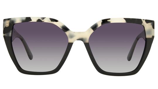 Lunettes de soleil Signature Krys Femme Noir Papillon skj2609-f Face