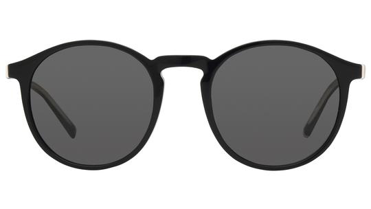 Lunettes De Soleil Rondes Monture Transparente - UV400 Homme Femme - Style Rétro - Verres Mixtes Miroir/Dégradé