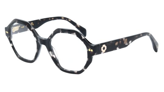 Lunettes de vue Maje Femme Écaille Carré Mj1056 Trois-Quart