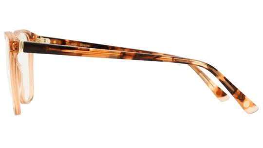Lunettes de vue Siralya Femme Marron Carré Sir2506 Gauche