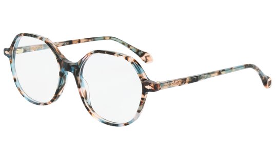 Lunettes de vue ba&sh Femme Écaille Carré BA1082 Trois-Quart