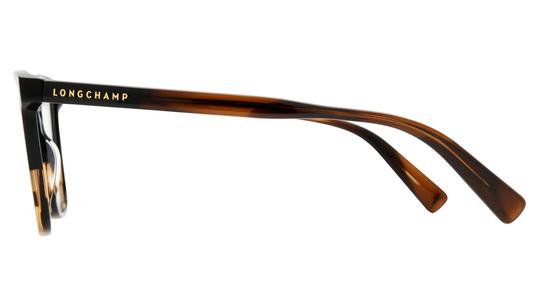 Lunettes de vue Longchamp Femme Marron Rectangle LO2753N Gauche