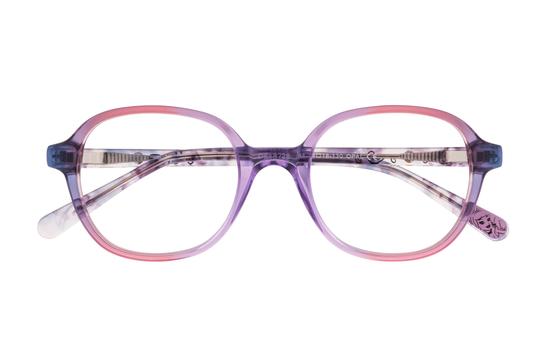Lunettes de vue Disney Princesses  Violet Carré DPAA228C68 Face