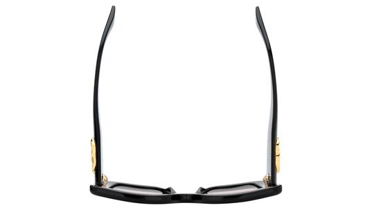 Lunettes de soleil Gucci Femme Noir Papillon Gg1975 Dessus