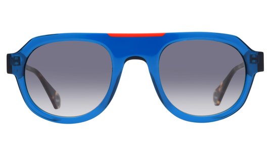 Lunettes de soleil WOOW Homme Bleu Aviateur Superrider1 Face