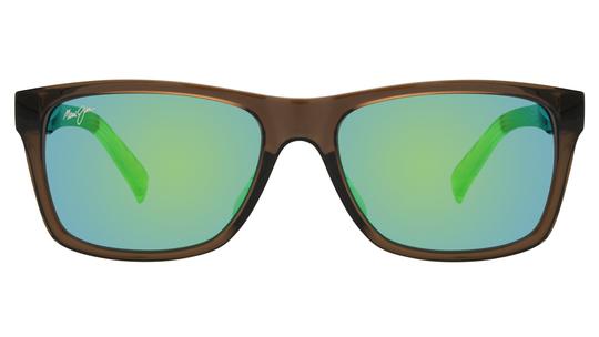 Lunettes de soleil  Homme Gris Rectangle Mj0345S Face