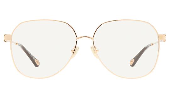 Lunettes de vue Chloé Femme Or Pantos ch0307o Face