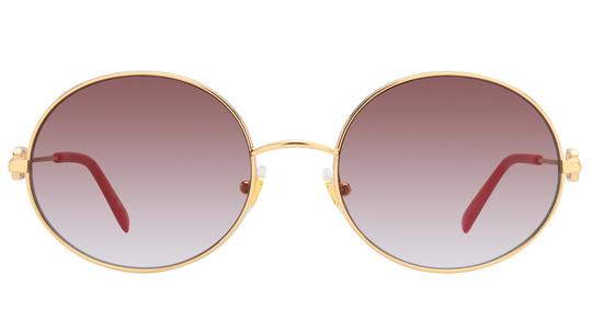 Lunettes de soleil Valentino Femme Or Ronde Vg0027S Face