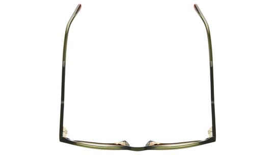 Lunettes de vue Signature Krys Homme Vert Rectangle Moj2504 Dessus