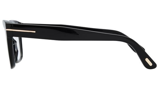 Lunettes de vue Tom Ford Femme Noir Carré ft6173-b Gauche