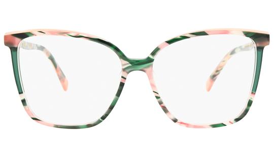 Lunettes de vue Etnia Barcelona Femme Vert Papillon artemi Face