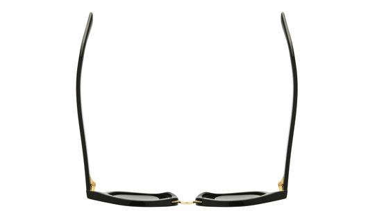 Lunettes de soleil  Femme Noir Papillon dg4437 Dessus