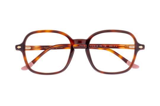 Lunettes de vue Lulu Castagnette  Écaille Carré LFAA191C59 Face