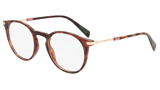 Lunettes de vue Levi's Femme Écaille Pantos Lv1089 Trois-Quart